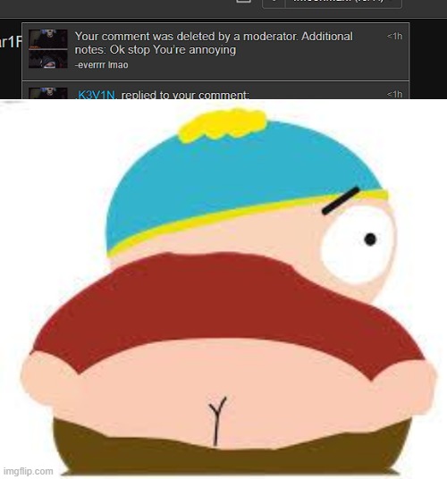 How about... No lmao | image tagged in cartman's butt | made w/ Imgflip meme maker