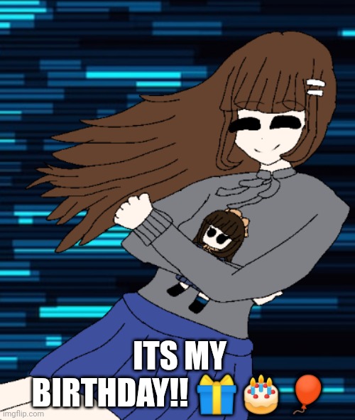 Sorry I'm late to post this,  I was skating with friends TvT. Anyway, what did I miss? | ITS MY BIRTHDAY!! 🎁🎂🎈 | made w/ Imgflip meme maker