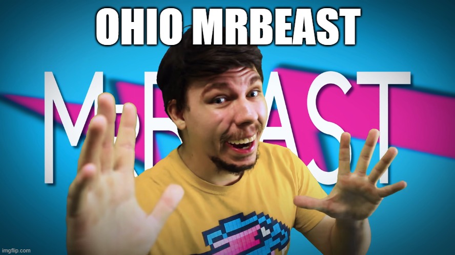 Fake MrBeast | OHIO MRBEAST | image tagged in fake mrbeast | made w/ Imgflip meme maker