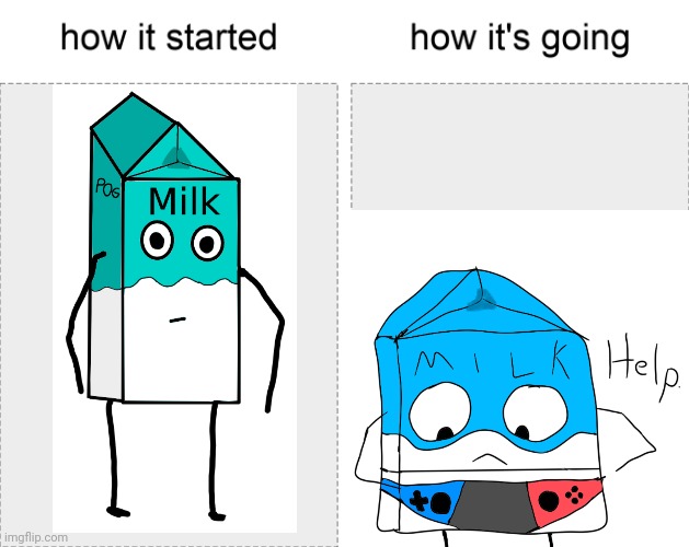 How it started vs how it's going | image tagged in how it started vs how it's going | made w/ Imgflip meme maker