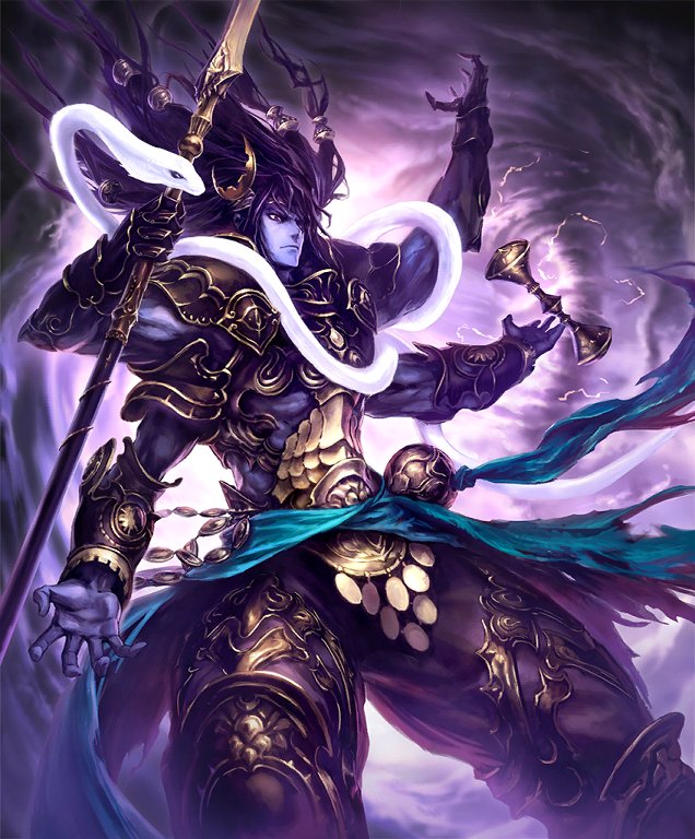 High Quality Shiva Shadowverse Verdant Conflict Blank Meme Template