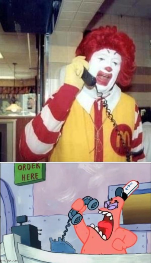Stupidity itself | image tagged in ronald mcdonald temp,no this is patrick | made w/ Imgflip meme maker