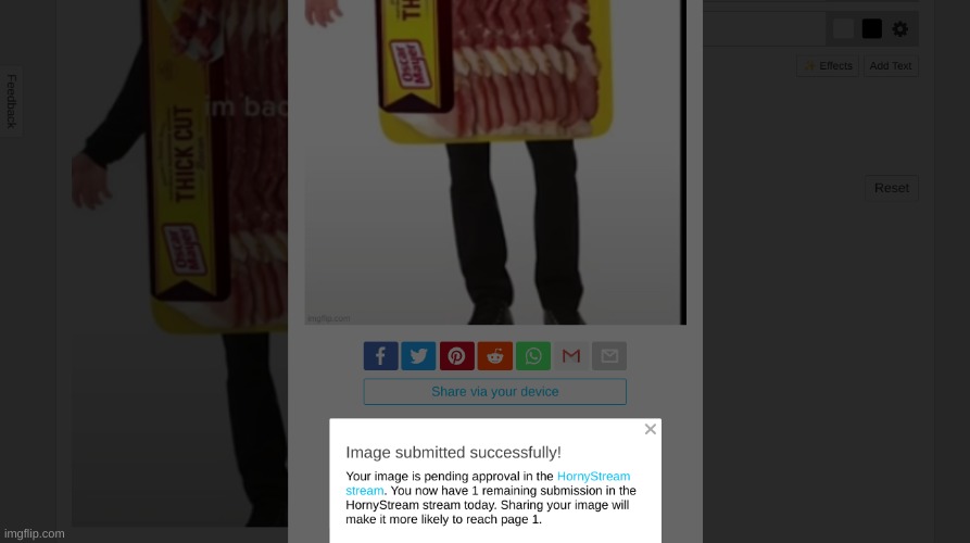Lets see if bacon will be approved | made w/ Imgflip meme maker