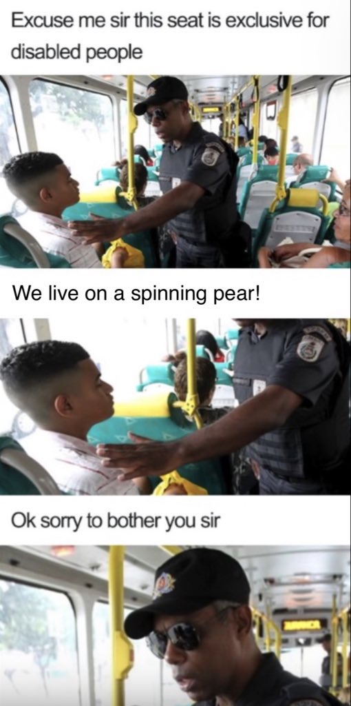 Pear Earthers vs. Disabled People Blank Meme Template