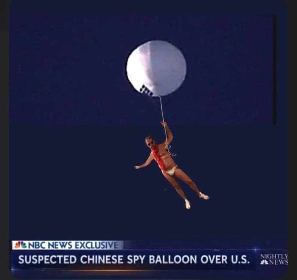 High Quality Hunter Biden China Balloon Blank Meme Template