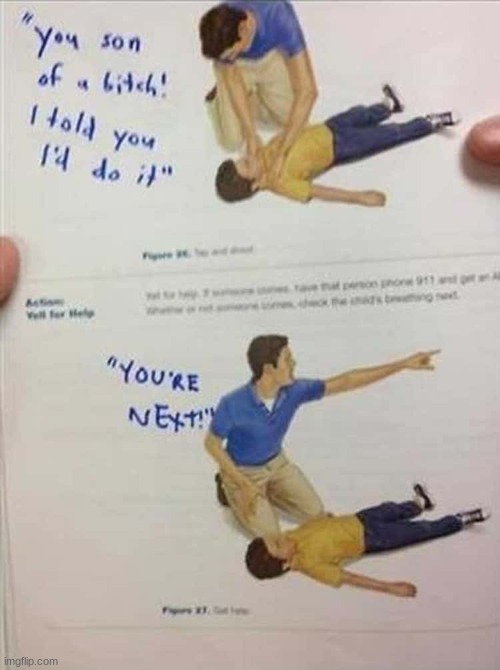 How to do CPR | image tagged in cpr,funny test answers | made w/ Imgflip meme maker