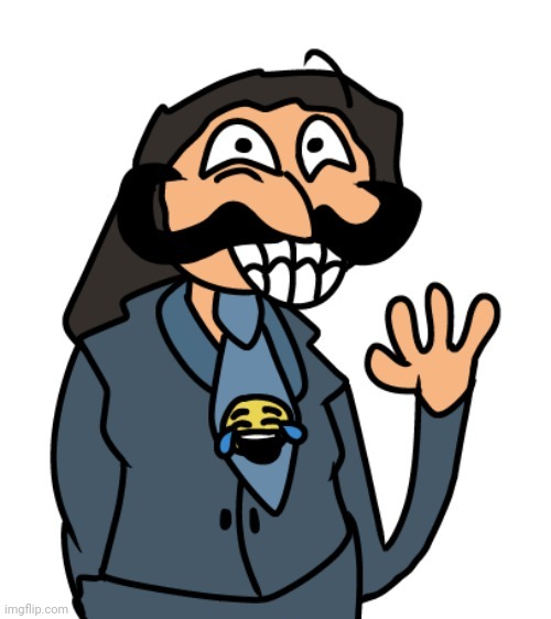 cory's boss, Mr. Funnyguy (art by "the fire" in spanish) | made w/ Imgflip meme maker