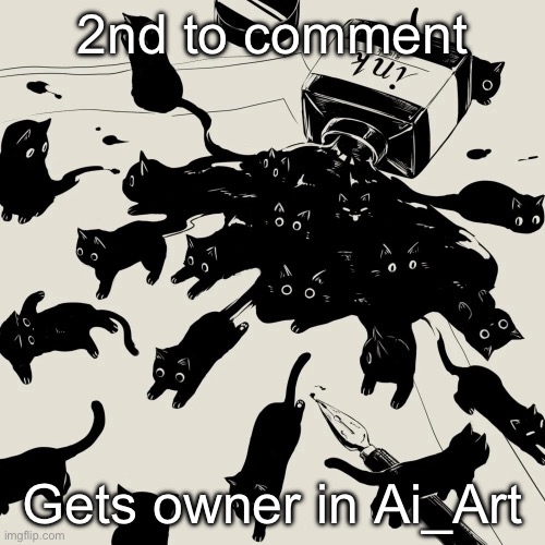 Avogado6 | 2nd to comment; Gets owner in Ai_Art | image tagged in avogado6 | made w/ Imgflip meme maker