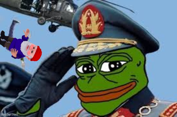 Pepe helicopter | image tagged in pepe helicopter | made w/ Imgflip meme maker