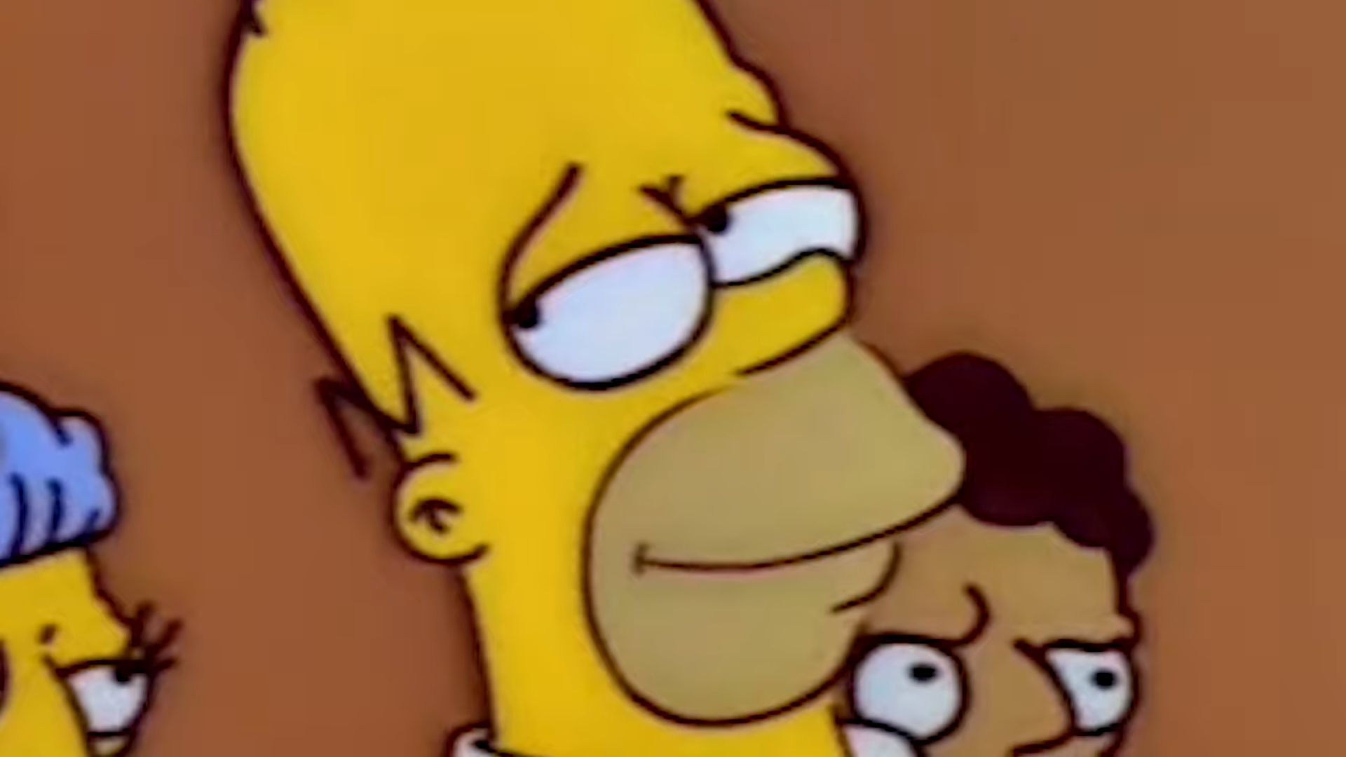 High Quality Smug Homer Blank Meme Template