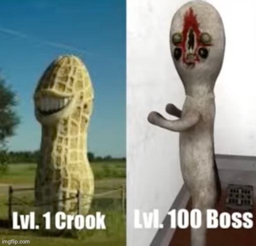 Another peanut meme | image tagged in scp 173,scp | made w/ Imgflip meme maker