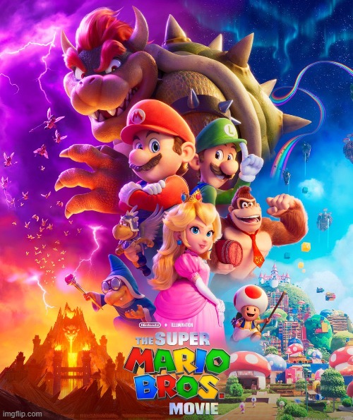 The Countdown Is On! | image tagged in mario movie | made w/ Imgflip meme maker