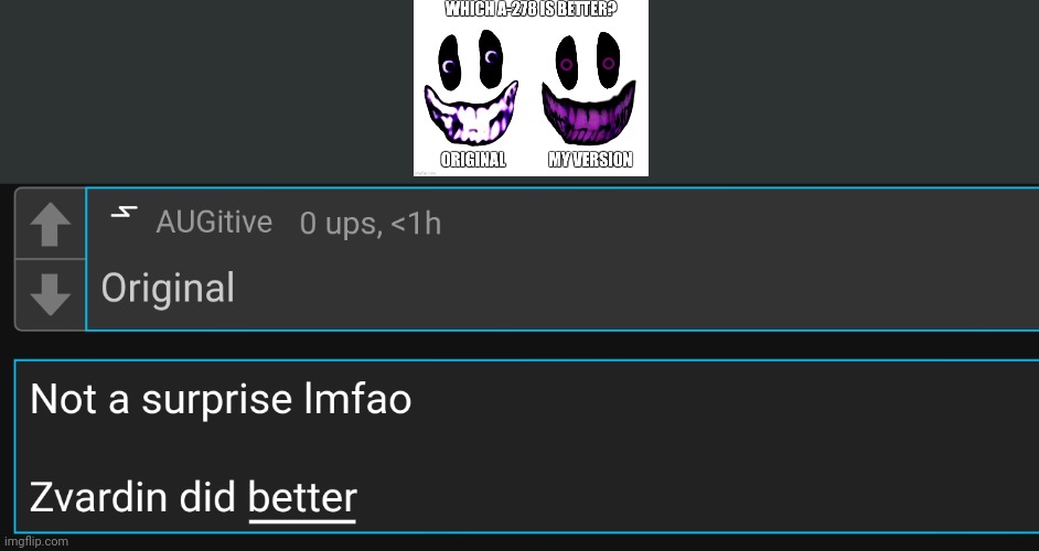 made w/ Imgflip meme maker