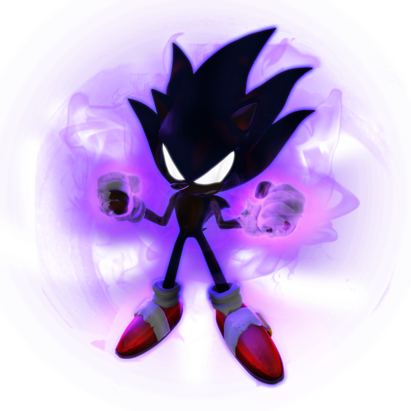 Dark Sonic (transparent) Meme Generator - Imgflip