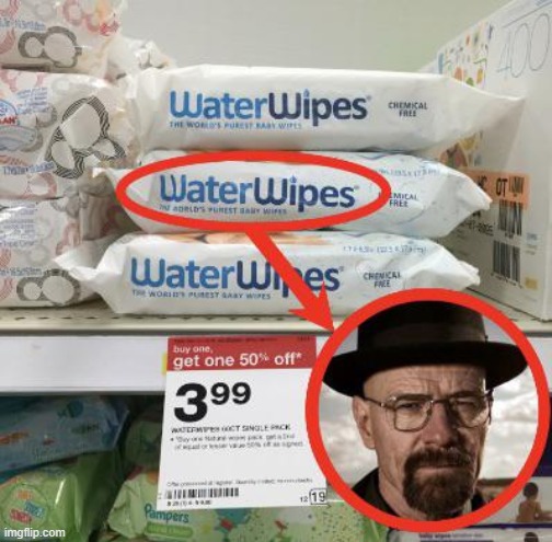Water Wipes | made w/ Imgflip meme maker