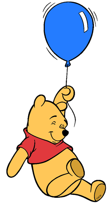 Winnie the Pooh Balloon Blank Meme Template