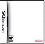 High Quality Nintendo DS Boxart Template (better) Blank Meme Template