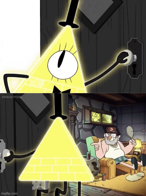 Bill Cipher Door | image tagged in bill cipher door | made w/ Imgflip meme maker