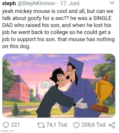 'he got that DAWG in him' | image tagged in wholesome,memes,funny,wholesome content,post,mickey mouse | made w/ Imgflip meme maker
