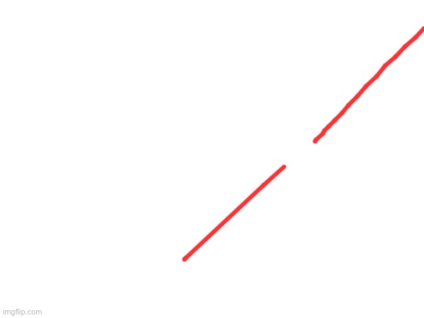 drew a straight line | made w/ Imgflip meme maker