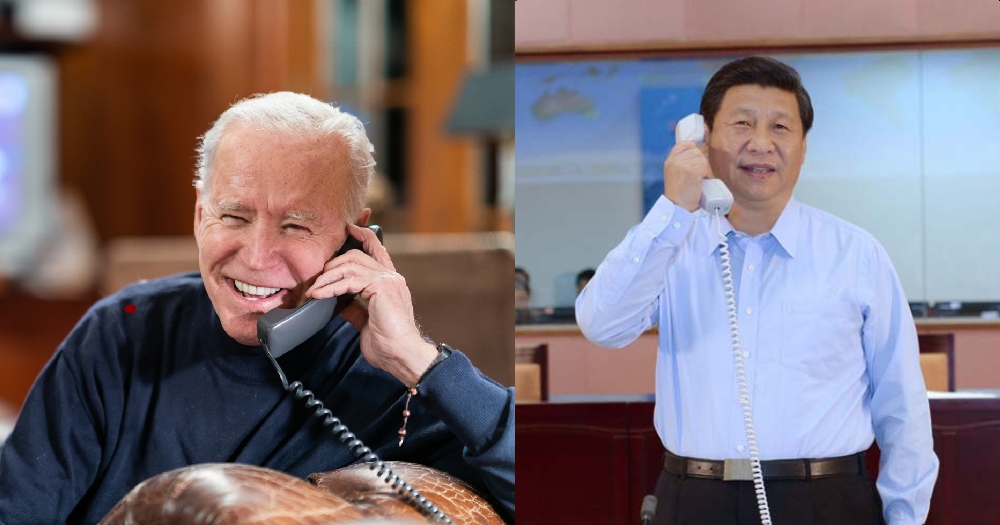 High Quality Manchurian Joe congratulated by Xi for being the best "big guy" Blank Meme Template