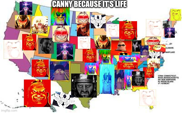 Mr incredible mapping: you live in the USA. Took a while to make so please upvote :) | CANNY BECAUSE IT’S LIFE | image tagged in usa map | made w/ Imgflip meme maker