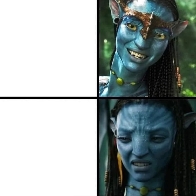 Neytiri Blank Meme Template