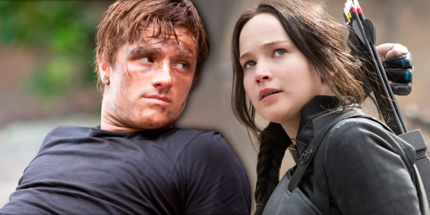 High Quality Katniss and Peeta Blank Meme Template