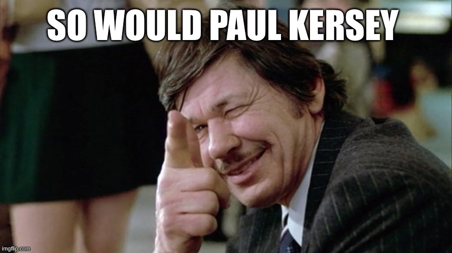 Death Wish | SO WOULD PAUL KERSEY | image tagged in death wish | made w/ Imgflip meme maker