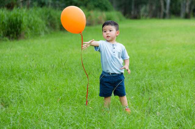 Asian child kid toy balloon JPP Blank Meme Template