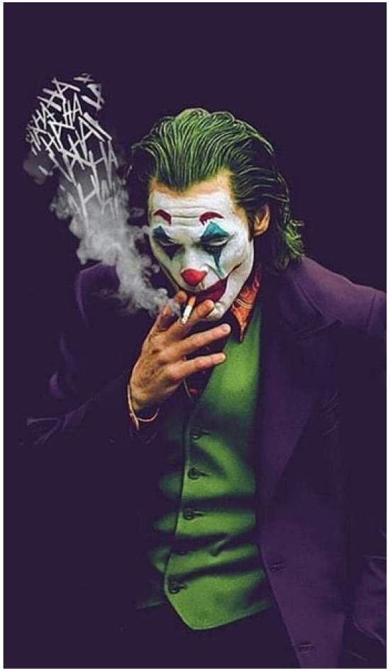 High Quality Joker smoking Blank Meme Template