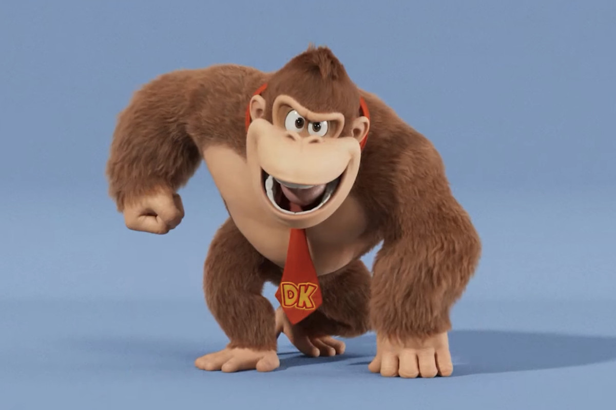 High Quality Mario Movie Donkey Kong Blank Meme Template
