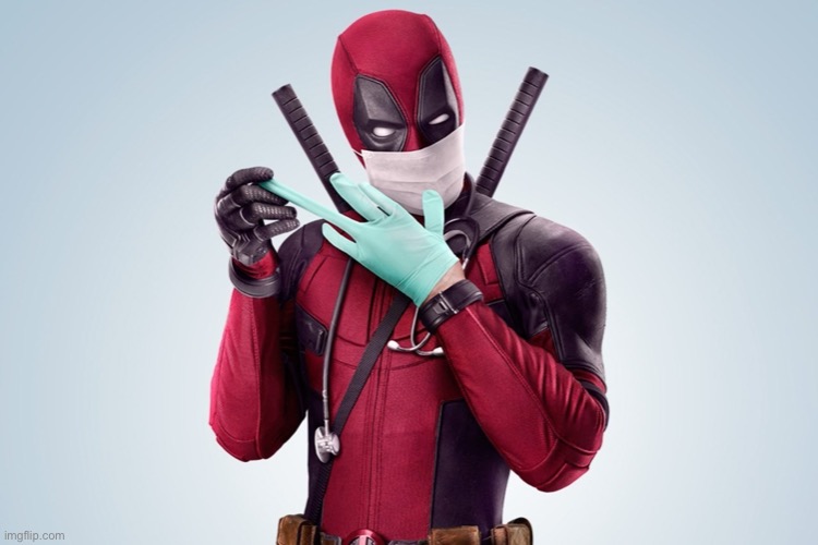 Deadpool Rubber Glove Trust Me | image tagged in deadpool rubber glove trust me | made w/ Imgflip meme maker