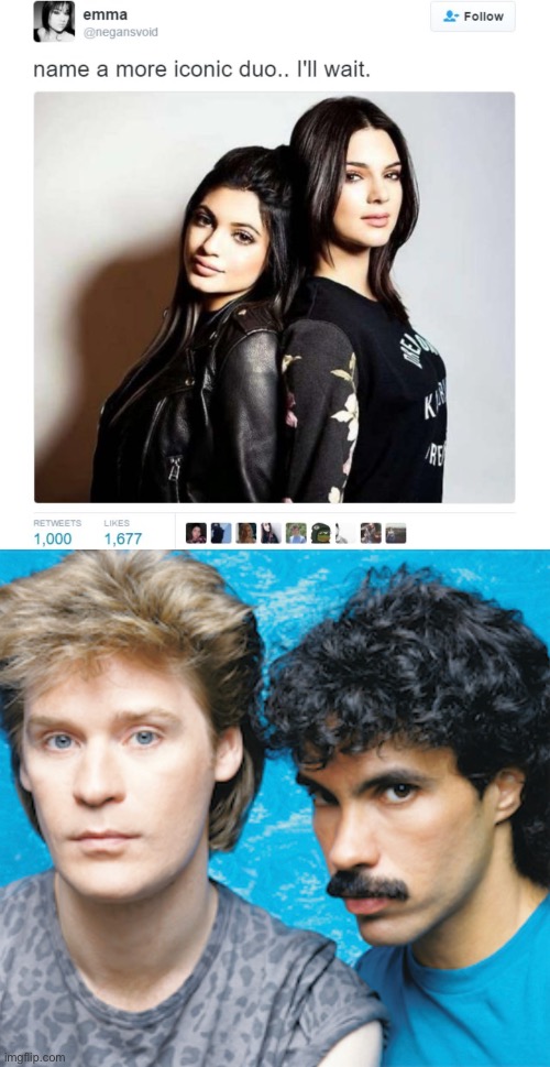 Another Successful Duo | image tagged in name a more iconic duo,hall and oates,music,80s music,duo | made w/ Imgflip meme maker