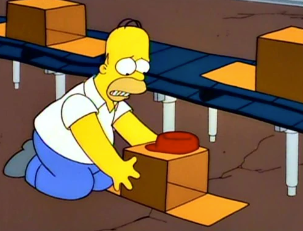 Homer My Boy Is A Box. Blank Meme Template