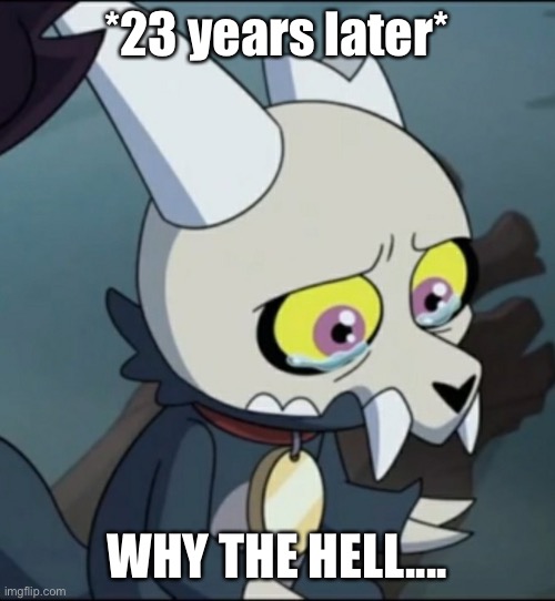 *23 years later* WHY THE HELL.... | made w/ Imgflip meme maker