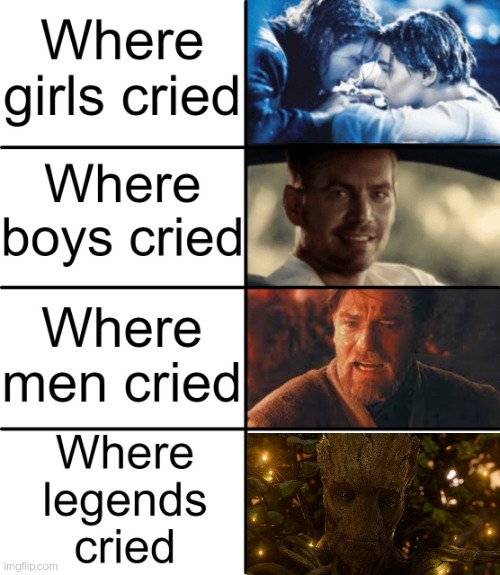 I watched guardians of the Galaxy again recently | image tagged in where girls cried,we are groot | made w/ Imgflip meme maker