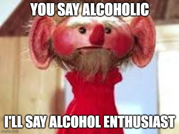 Scrawl | YOU SAY ALCOHOLIC; I'LL SAY ALCOHOL ENTHUSIAST | image tagged in scrawl | made w/ Imgflip meme maker