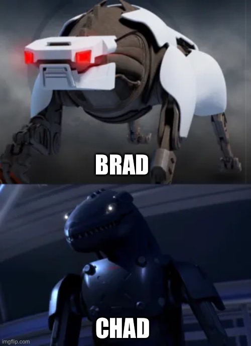 Brad | BRAD; CHAD | image tagged in fun stream | made w/ Imgflip meme maker