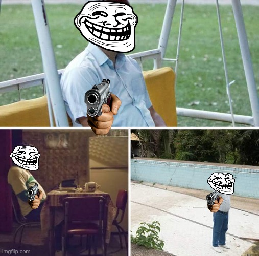 Trollface | image tagged in memes,sad pablo escobar | made w/ Imgflip meme maker