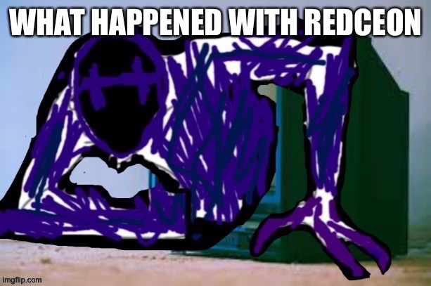 Glitch tv | WHAT HAPPENED WITH REDCEON | image tagged in glitch tv | made w/ Imgflip meme maker