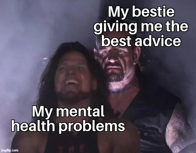 image tagged in aj styles undertaker,memes,wholesome,wholesome content,repost,funny | made w/ Imgflip meme maker