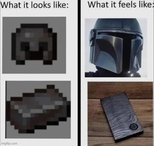 image tagged in minecraft,repost,memes,funny,star wars,minecraft memes | made w/ Imgflip meme maker