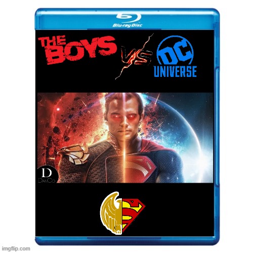 Homelander vs Superman | image tagged in dc,the boys,homelander,superman | made w/ Imgflip meme maker