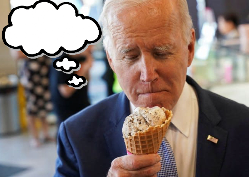 Deep thoughts with Joe Biden Blank Meme Template