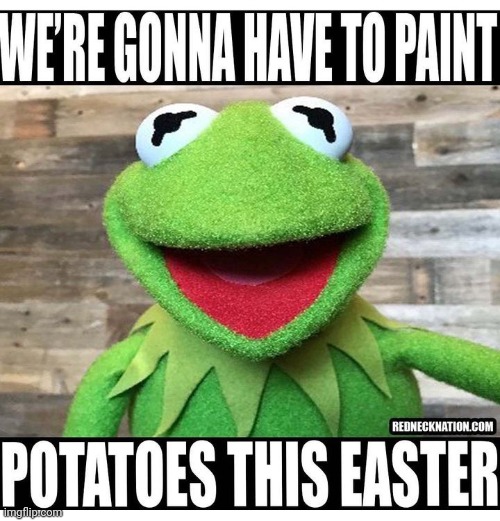 0oor easter | image tagged in easter,egg,potato | made w/ Imgflip meme maker