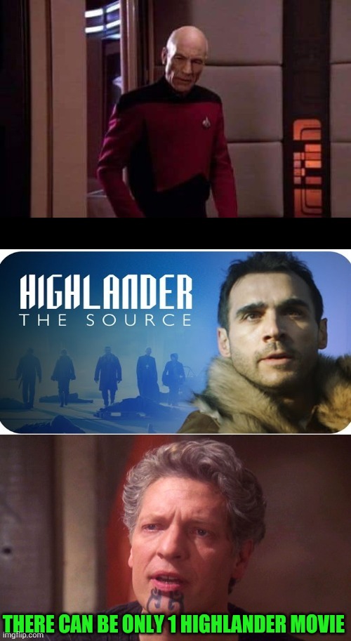 THERE CAN BE ONLY 1 HIGHLANDER MOVIE | made w/ Imgflip meme maker