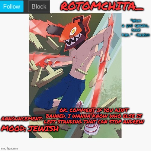 you wouldn't understand the mood | OK. COMMENT IF YOU AIN'T BANNED. I WANNA KNOW WHO ELSE IS LEFT STANDING THAT CAN STOP ANDREW; JEWISH | made w/ Imgflip meme maker