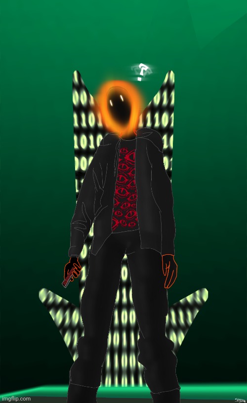 Just Avir being Avir (Also known as Void, and yes they're a humanoid sentient black hole) | made w/ Imgflip meme maker