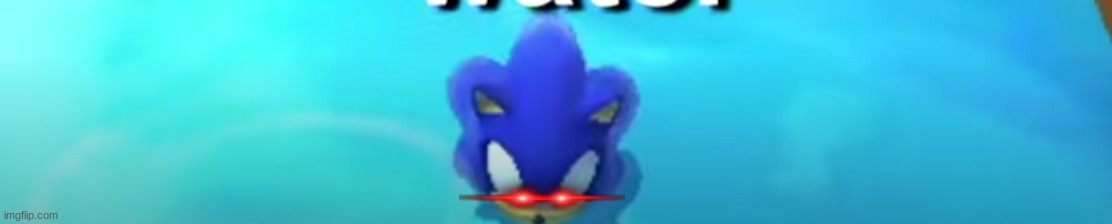 the hedgehog from the black lagoon | image tagged in sonic the hedgehog | made w/ Imgflip meme maker